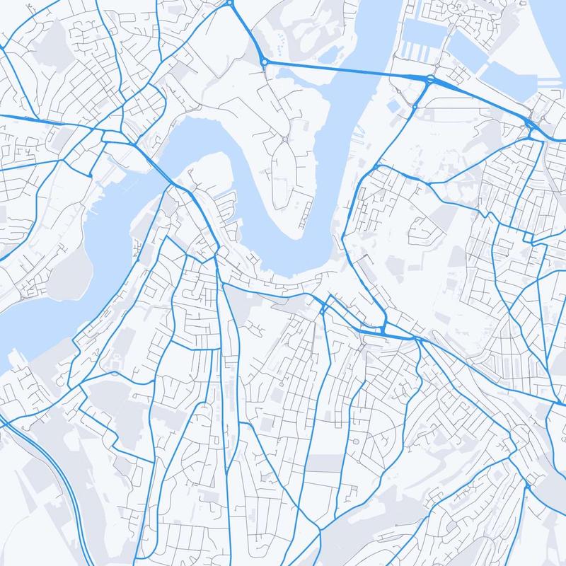 Map of Rochester