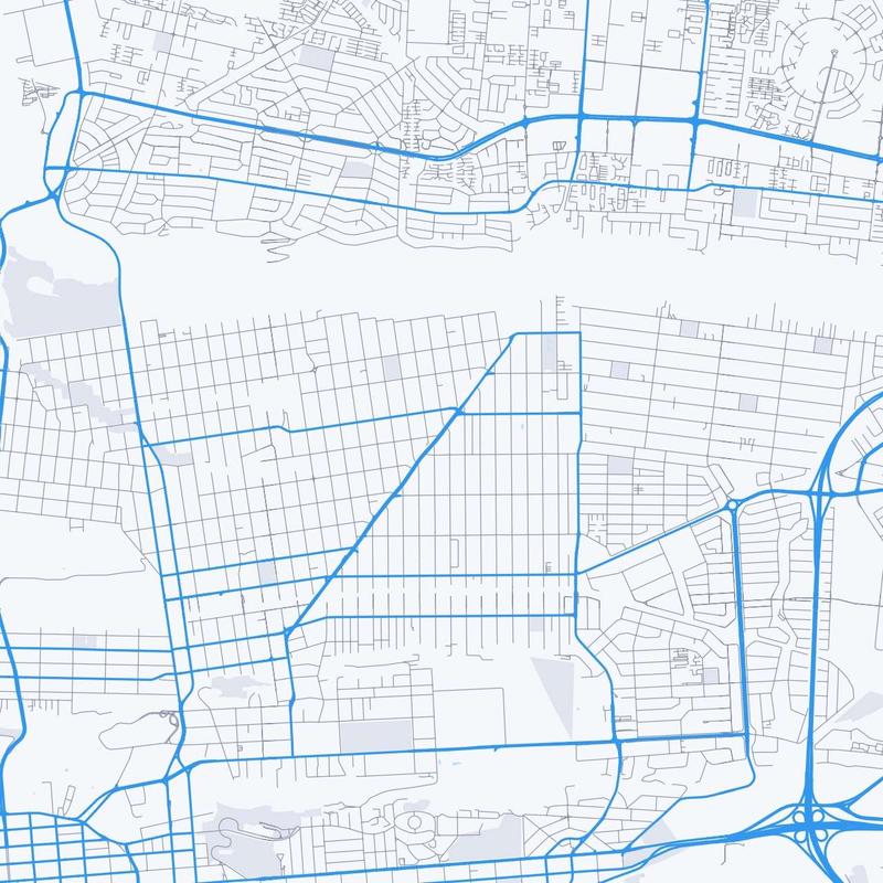 Map of Pretoria