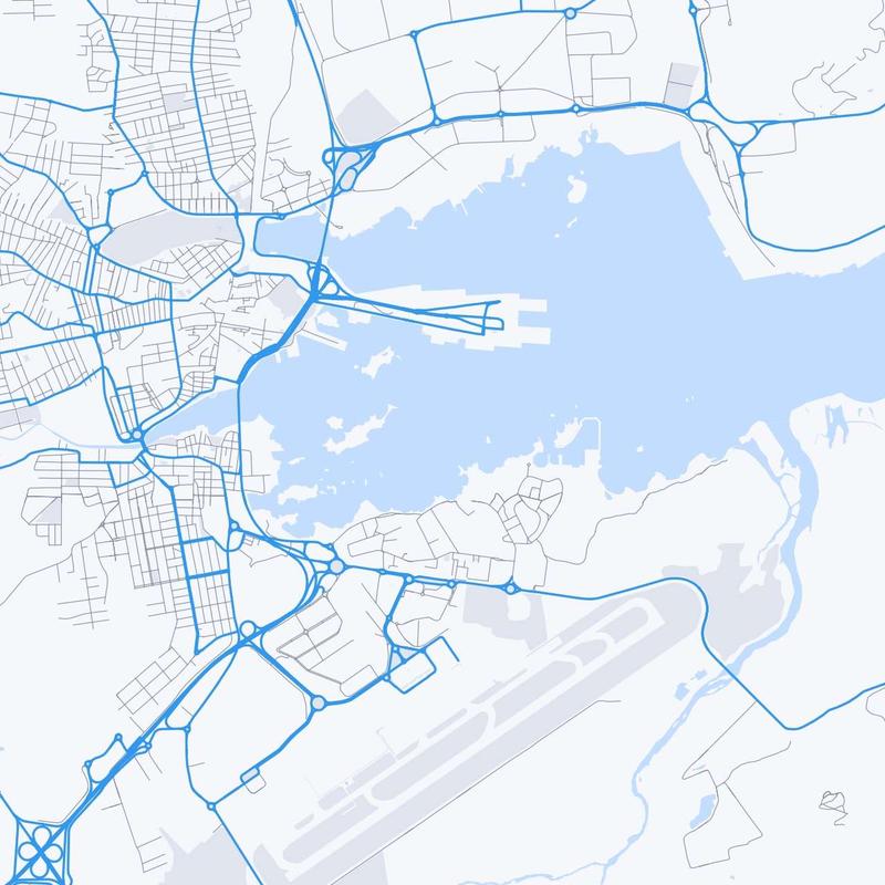 Map of Olbia