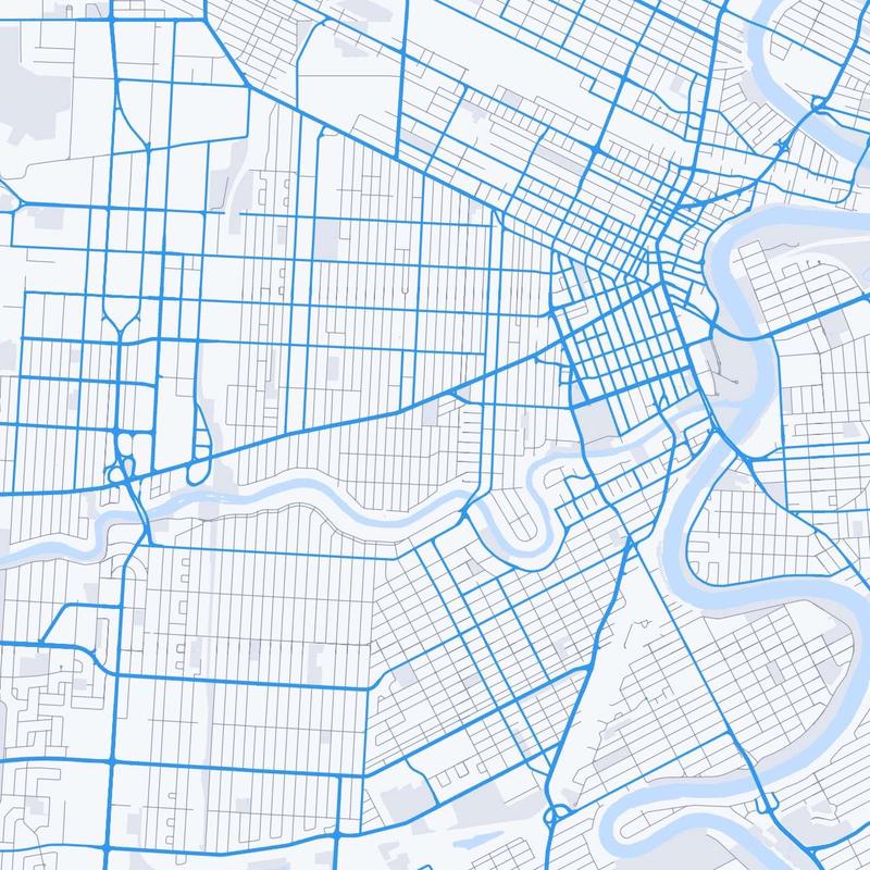 Map of Winnipeg