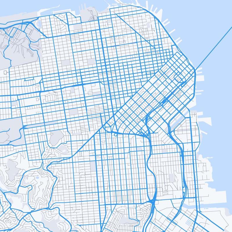 Map of San Francisco