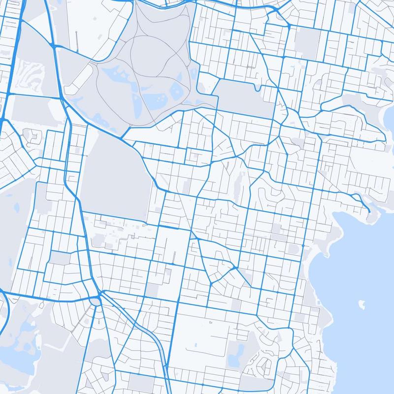 Map of Randwick
