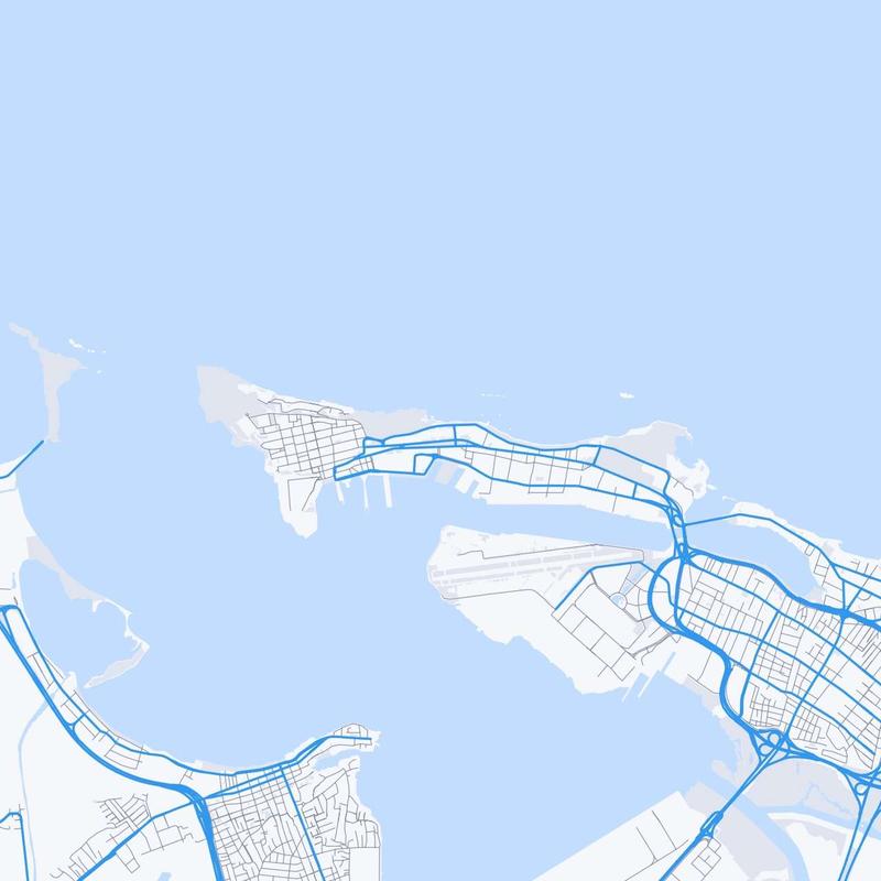 Map of San Juan