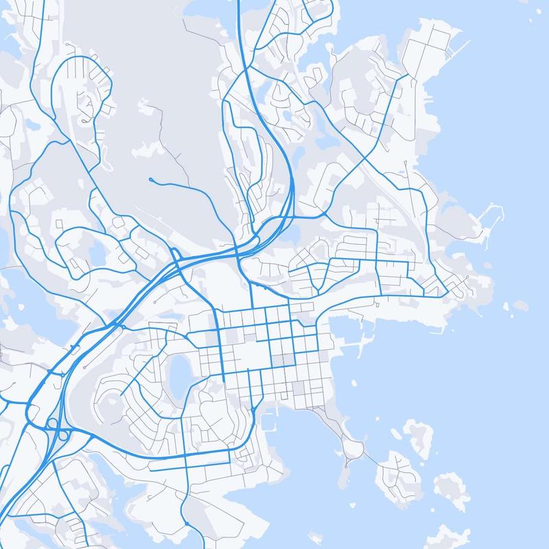 Map of Kuopio