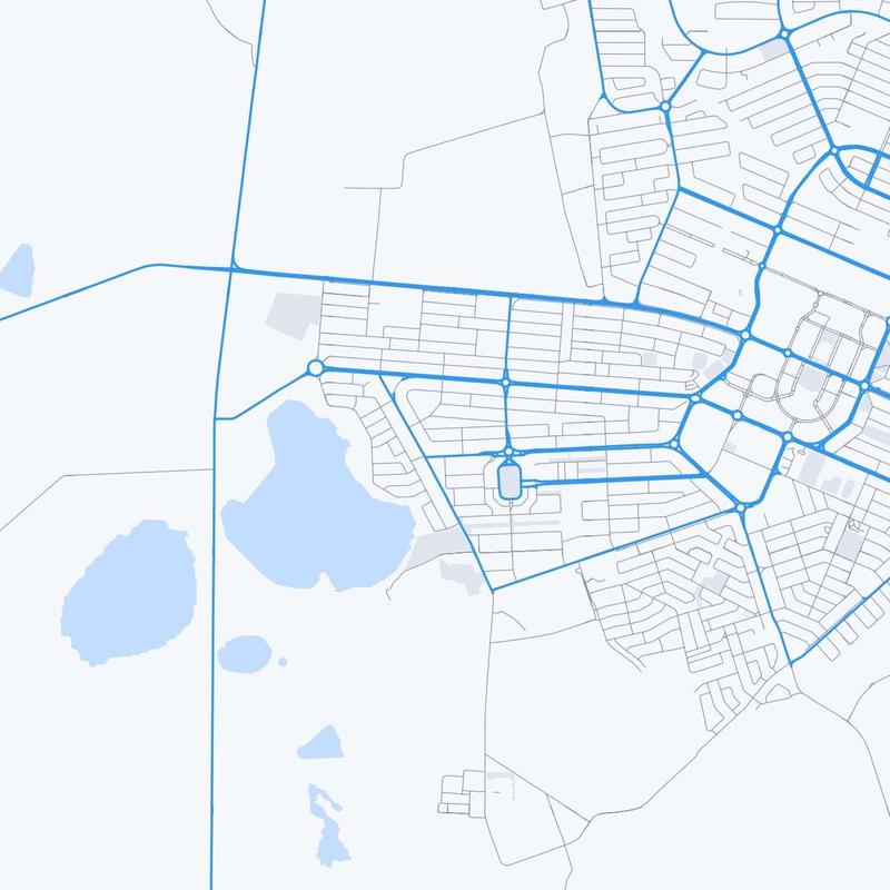 Map of Welkom