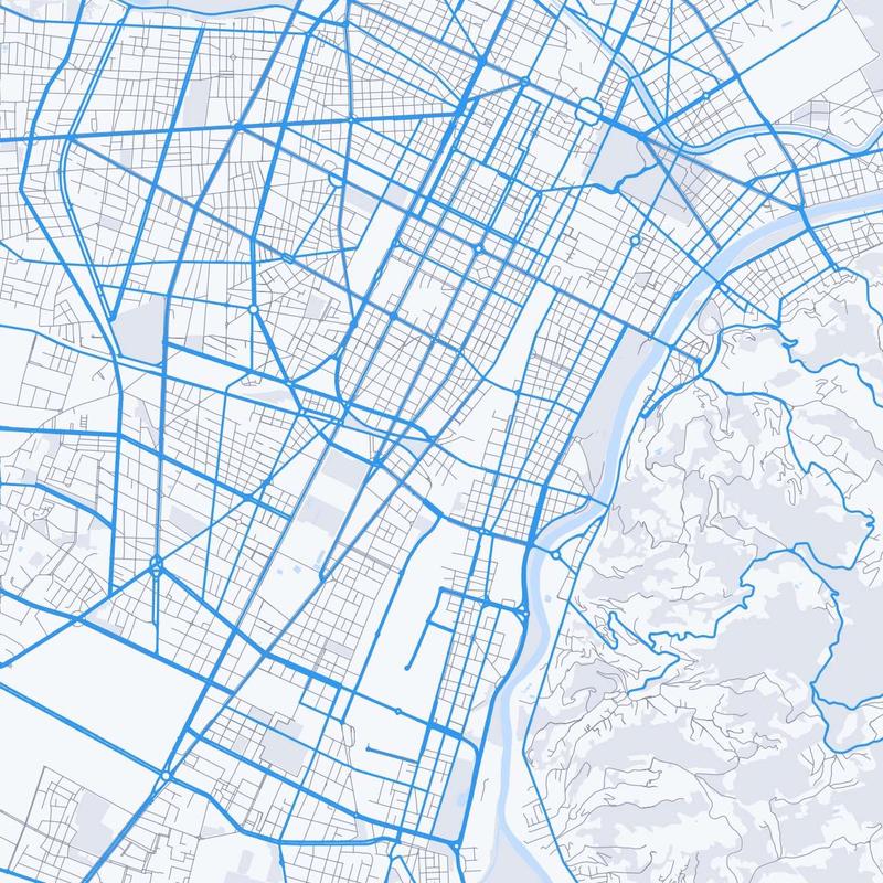 Map of Turin
