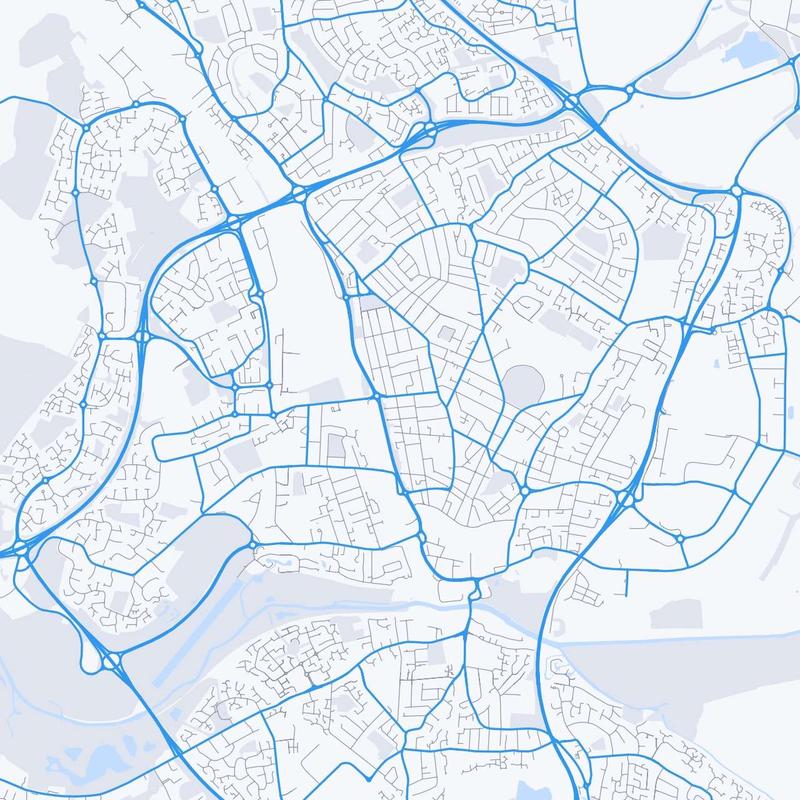 Map of Peterborough