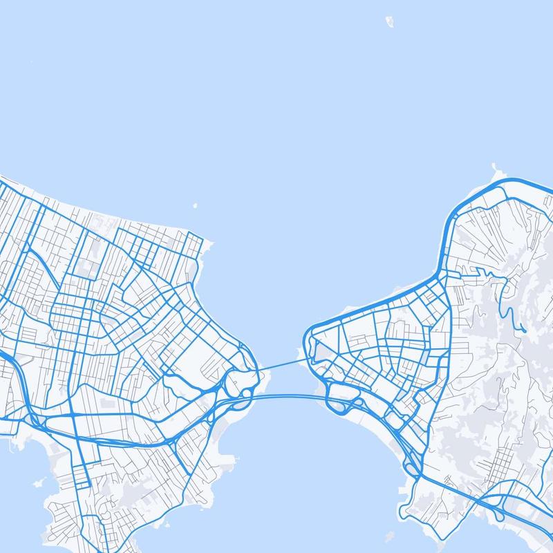 Map of Florianopolis