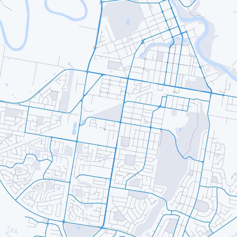 Map of Wagga Wagga