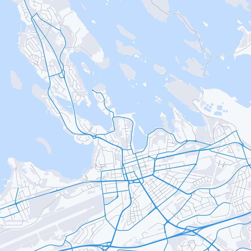 Map of Lappeenranta