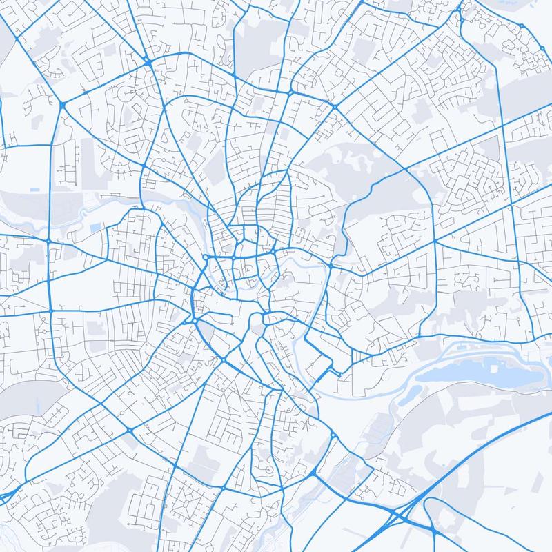 Map of Norwich