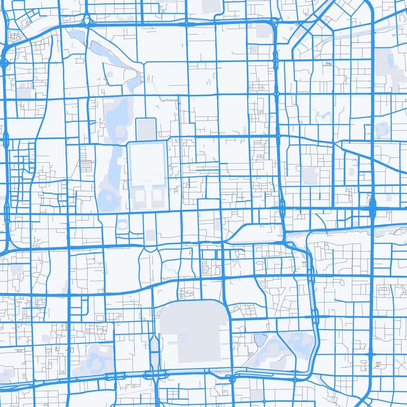 Map of Beijing