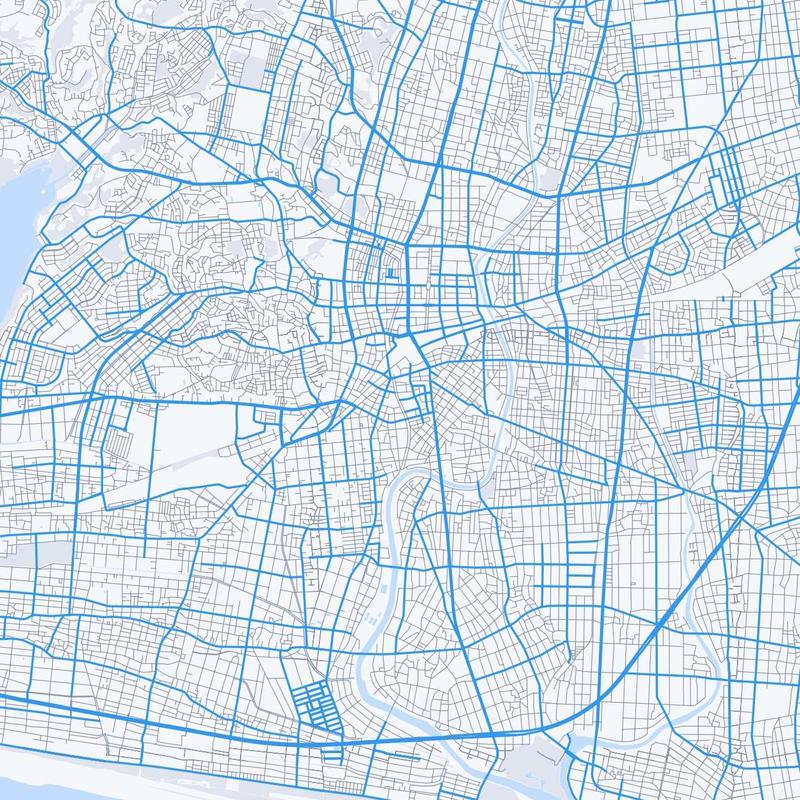 Map of Hamamatsu