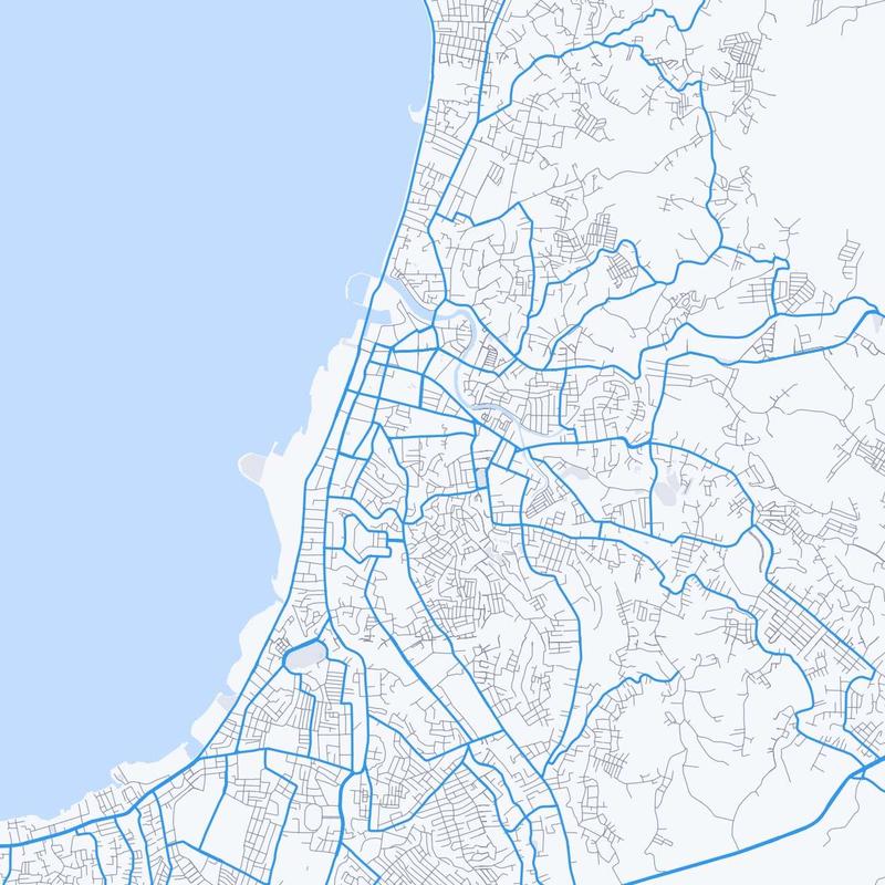 Map of Manado