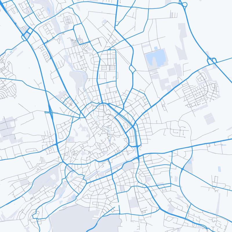 Map of Erfurt