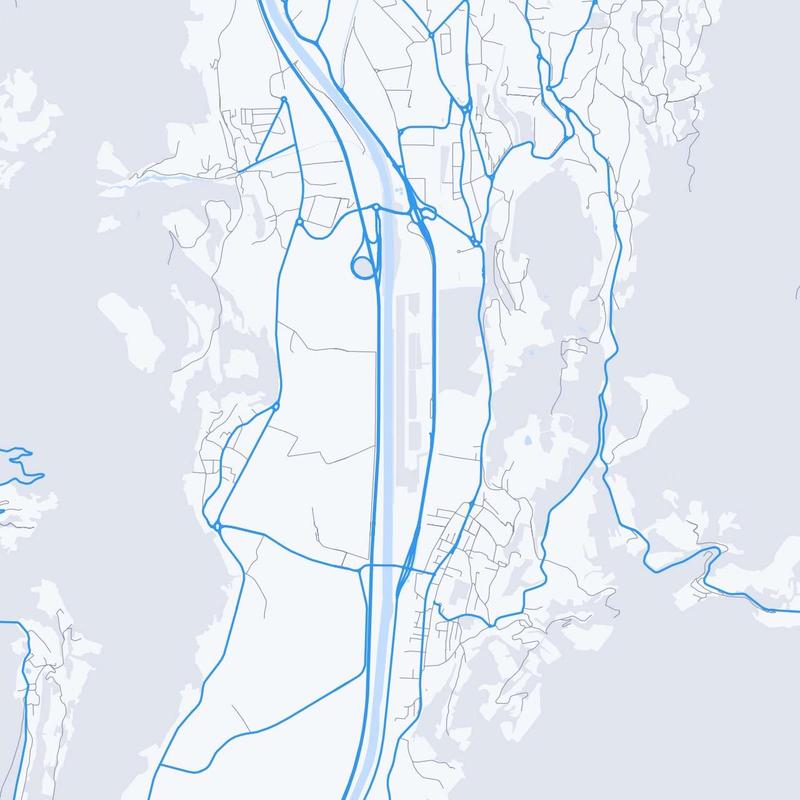 Map of Trento