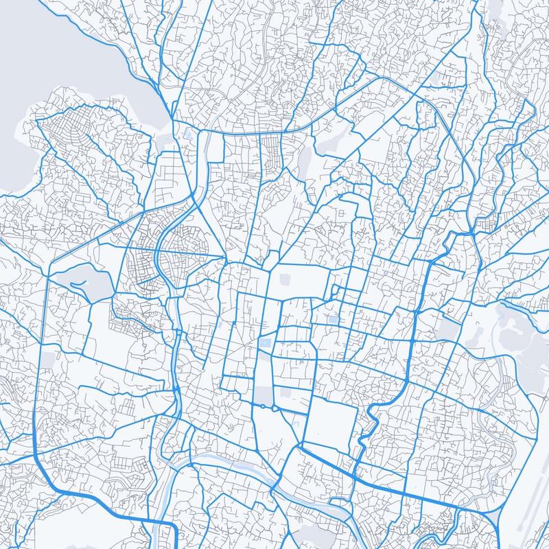 Map of Kathmandu