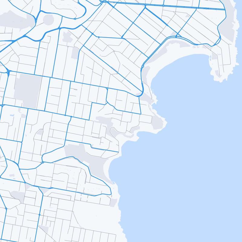 Map of Tamarama