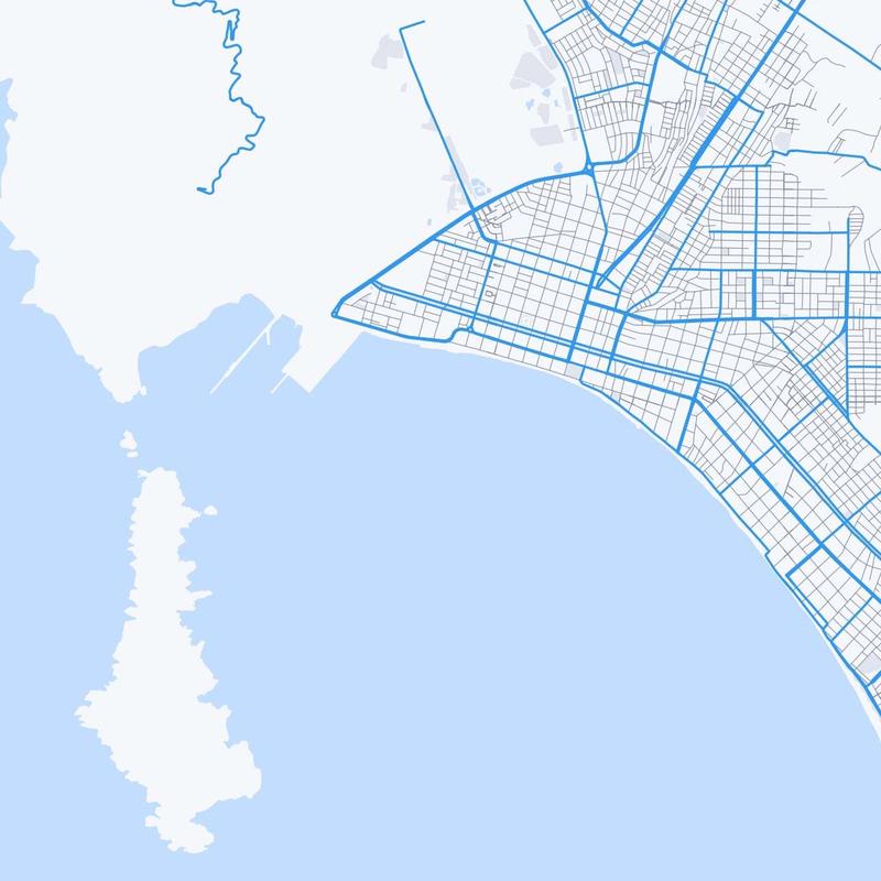 Map of Chimbote