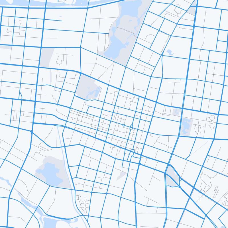 Map of Yinchuan