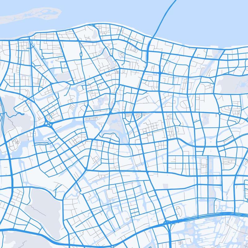 Map of Wenzhou