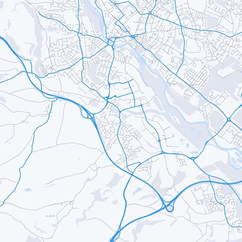Map of Exeter