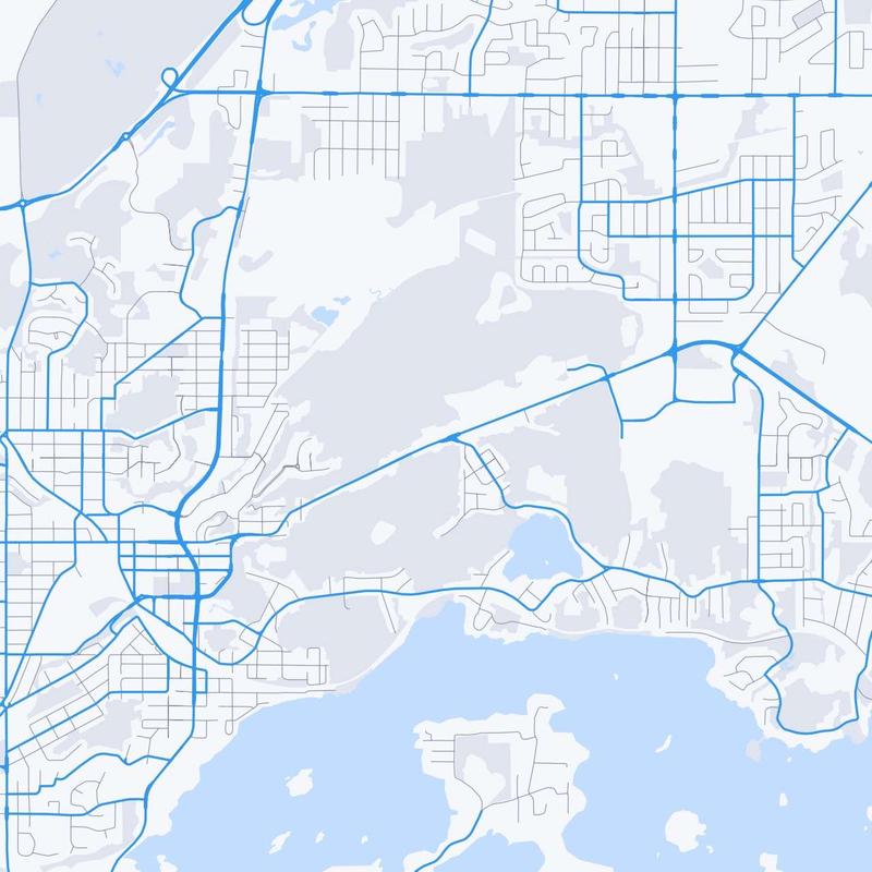 Map of Sudbury