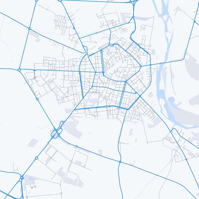 Map of Vercelli