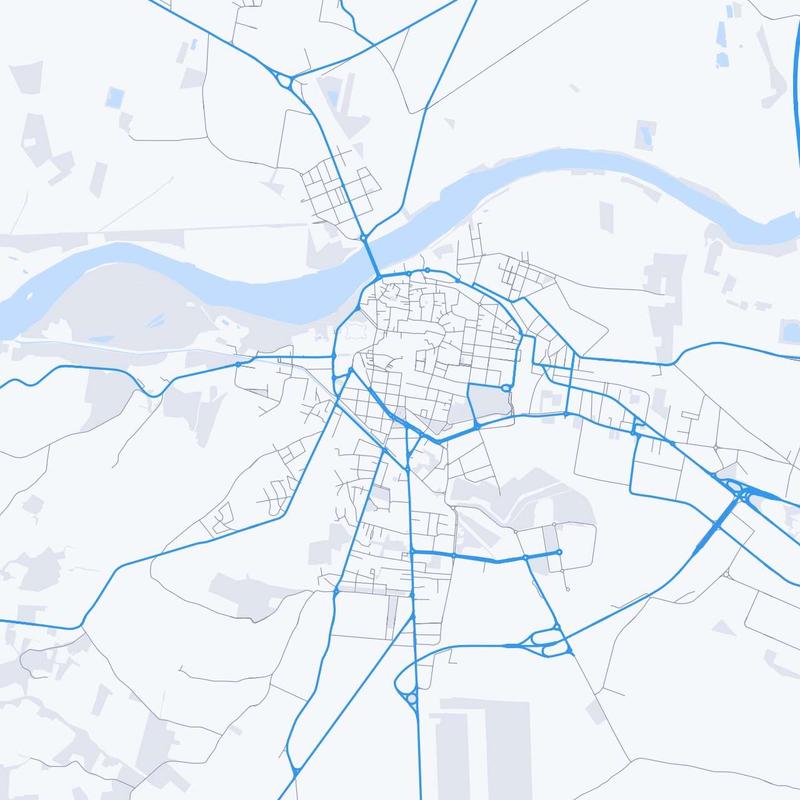 Map of Casale Monferrato