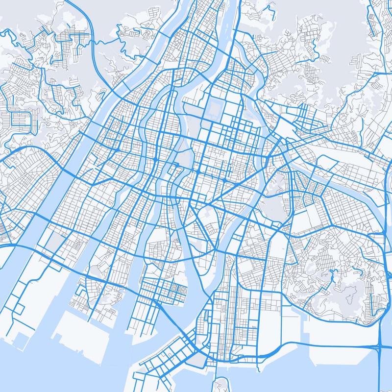 Map of Hiroshima