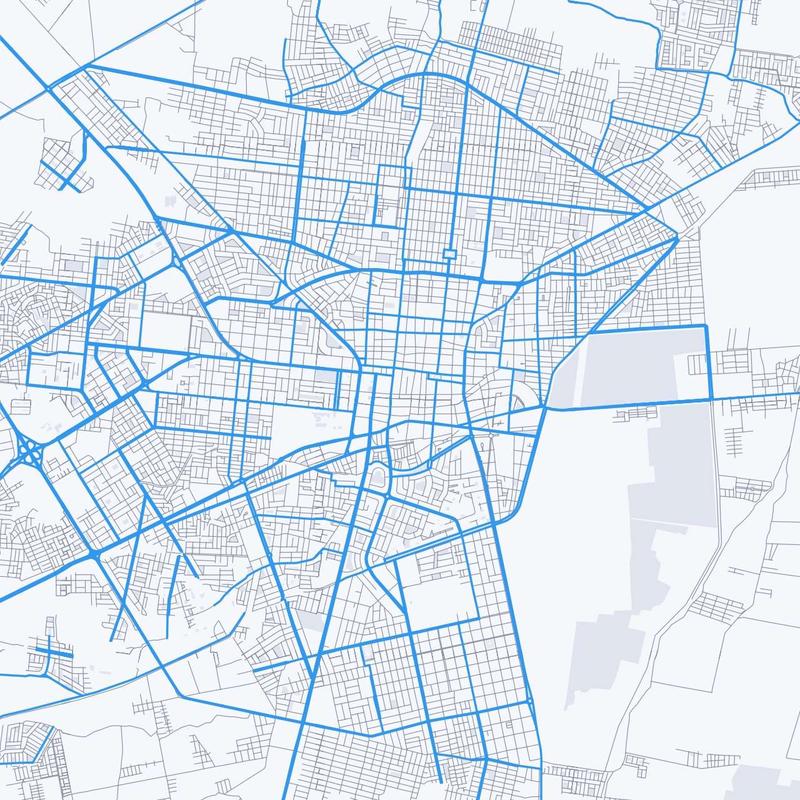 Map of Chiclayo