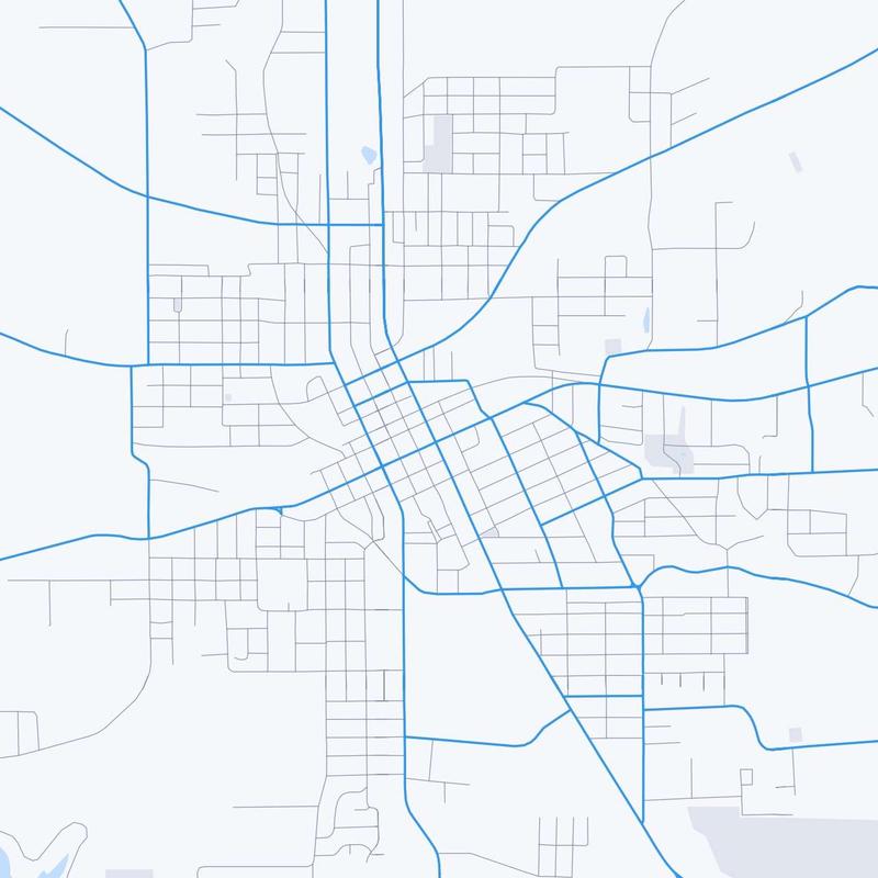 Map of Jacksonville