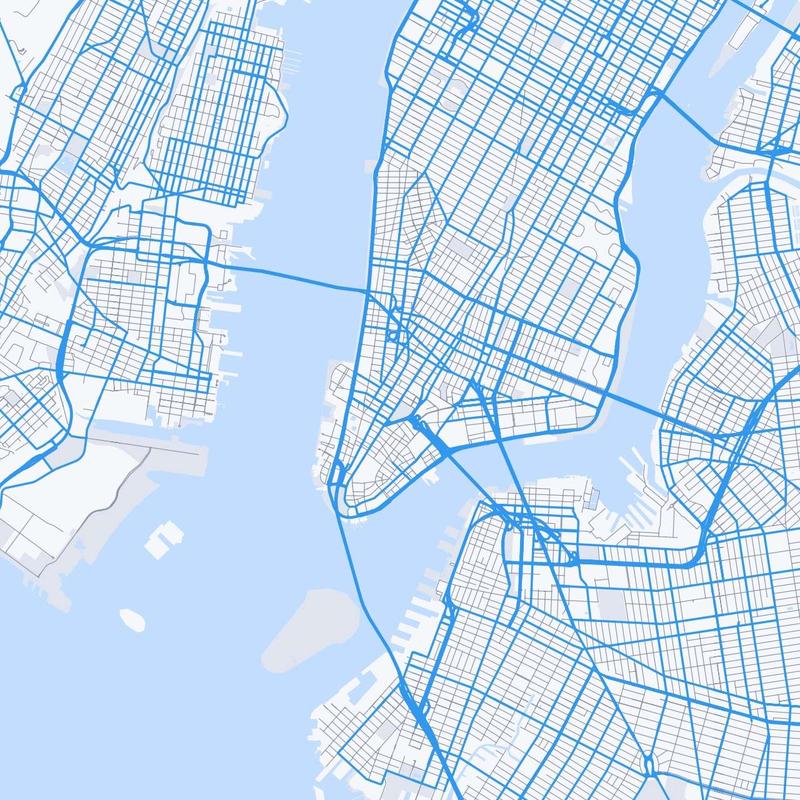 Map of New York