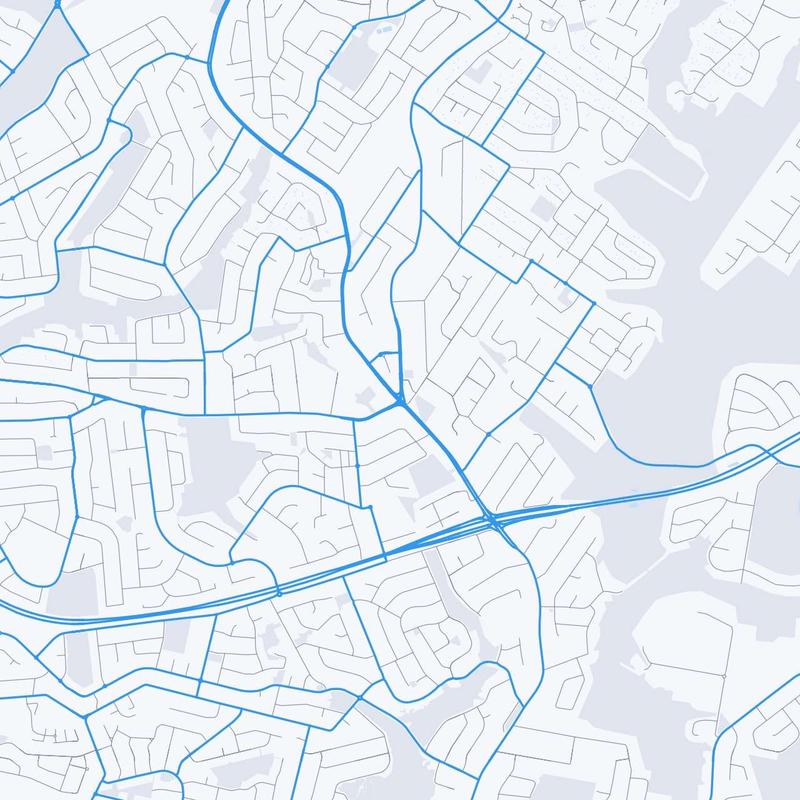 Map of Baulkham Hills