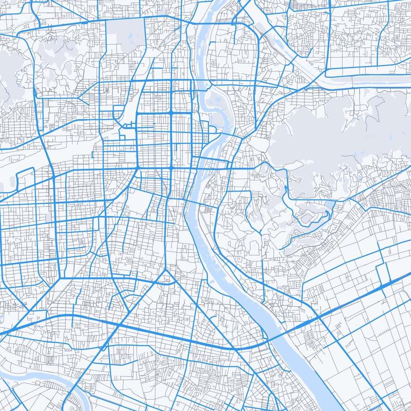 Map of Okayama