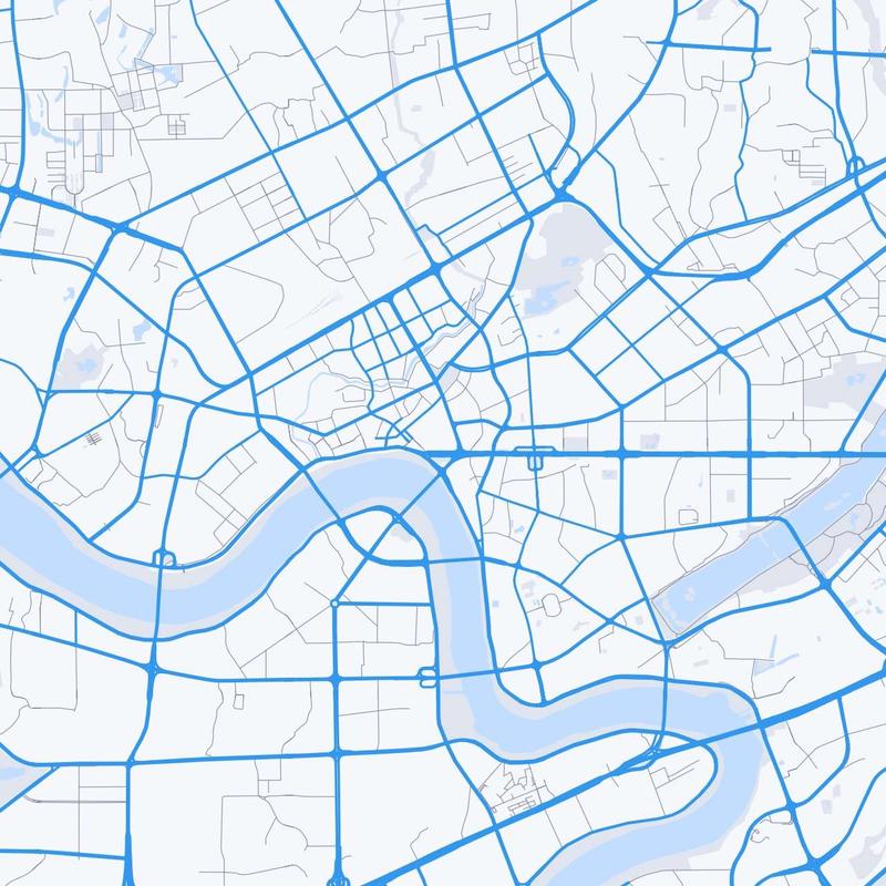 Map of Nanning