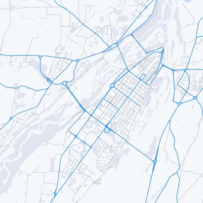 Map of Cuneo