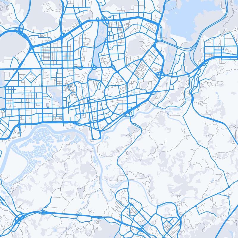 Map of Shenzhen