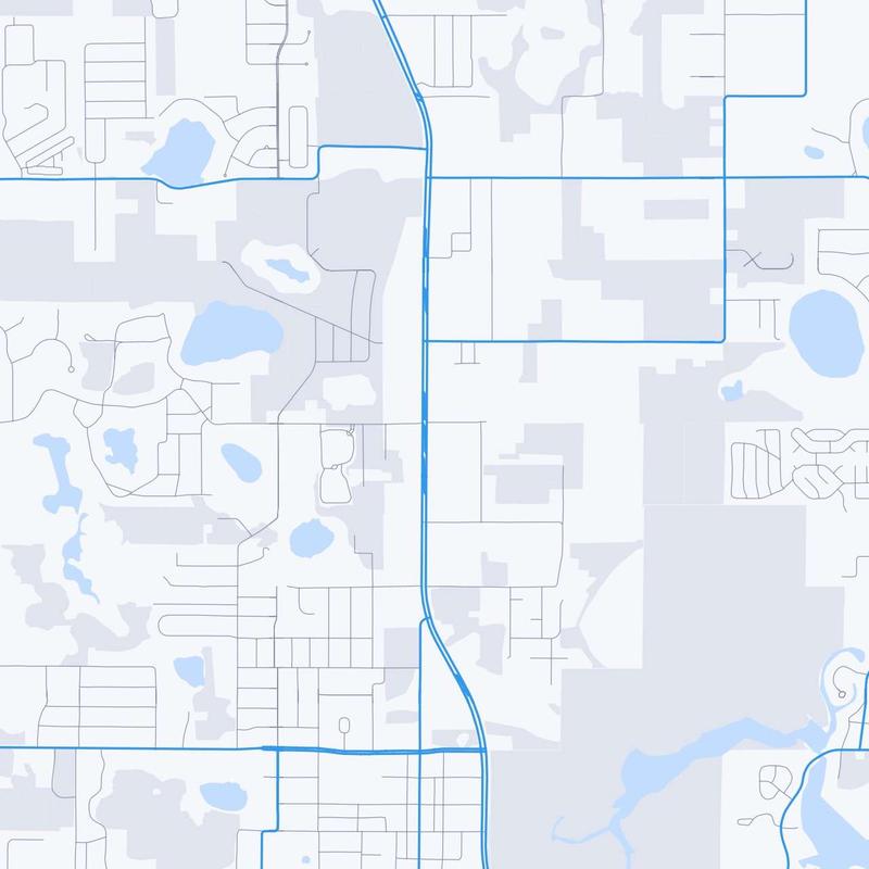Map of Fruitland Park