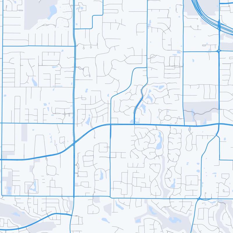Map of Southlake