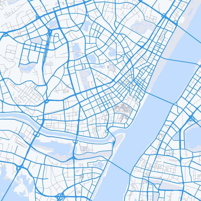 Map of Wuhan
