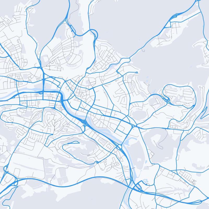 Map of Saarbruecken