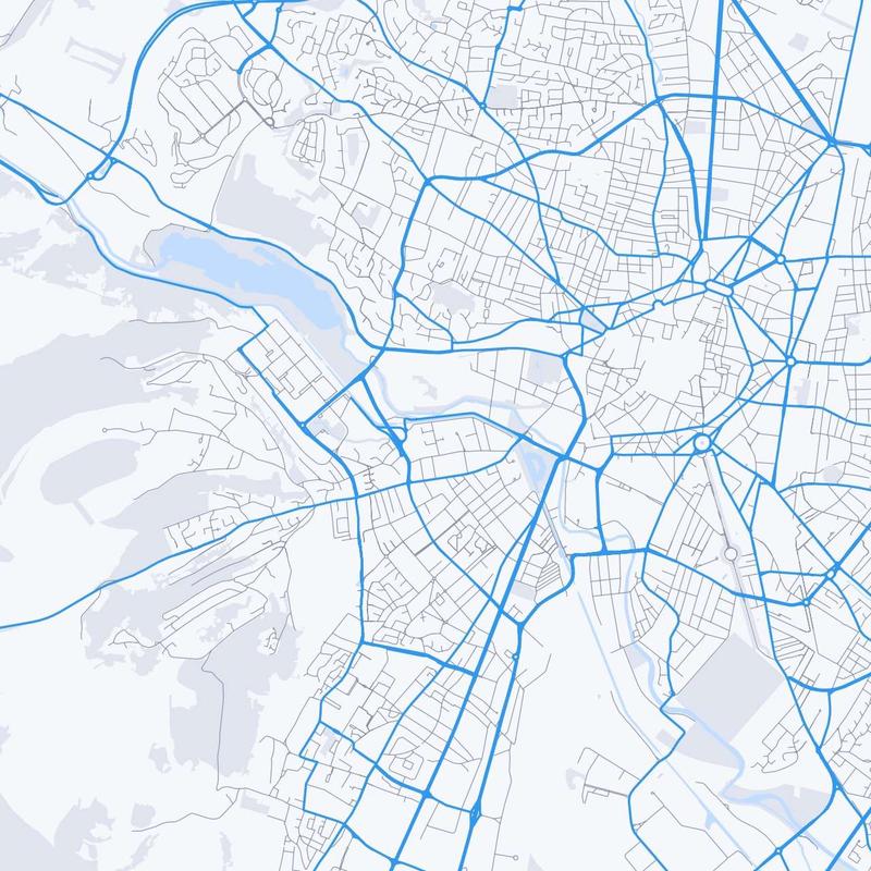 Map of Dijon