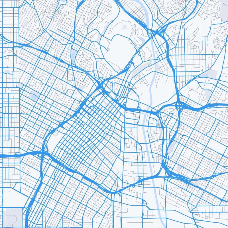 Map of Los Angeles