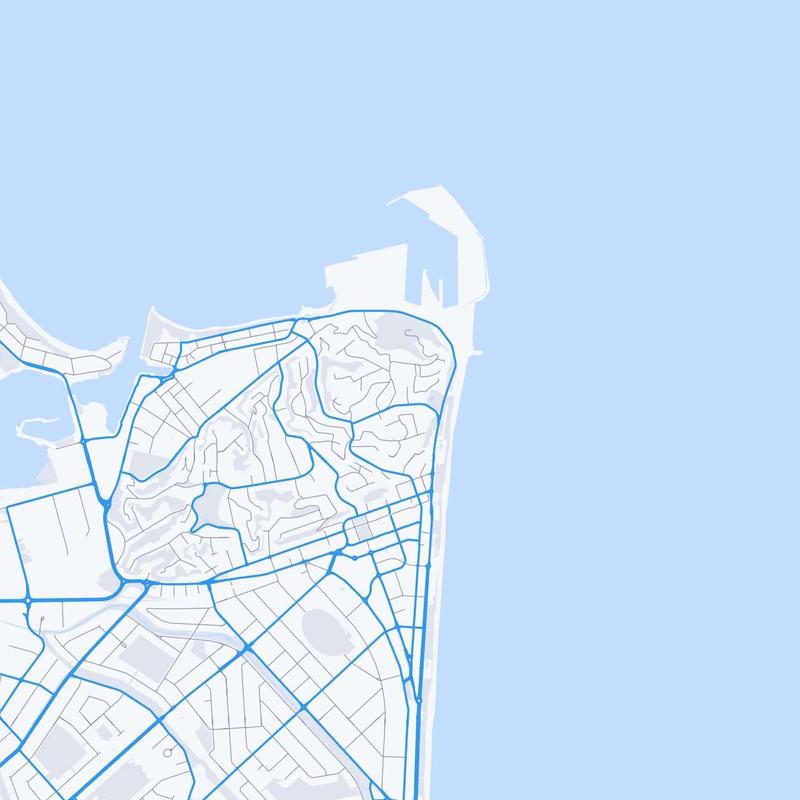 Map of NAPIER