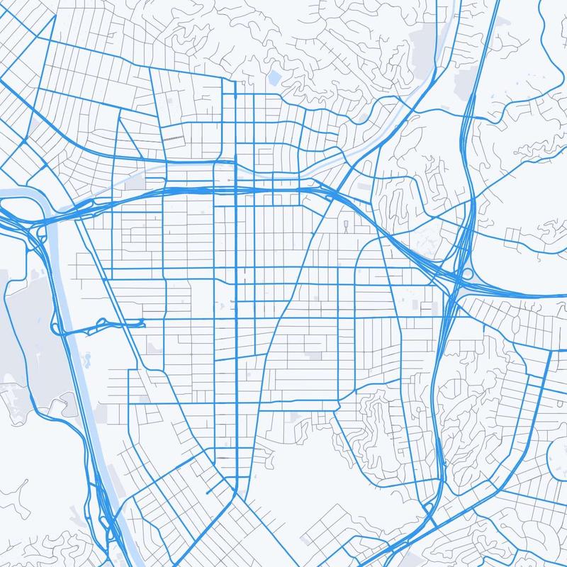 Map of Glendale
