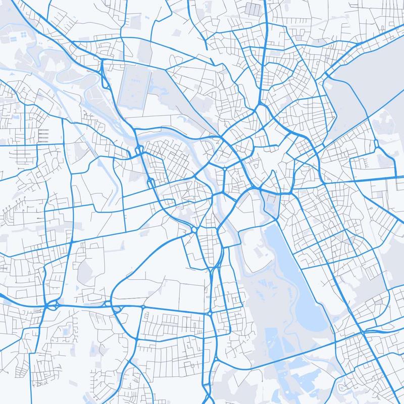 Map of Hanover