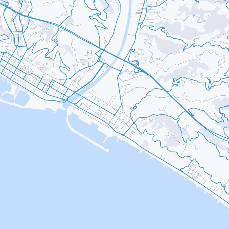 Map of Lavagna