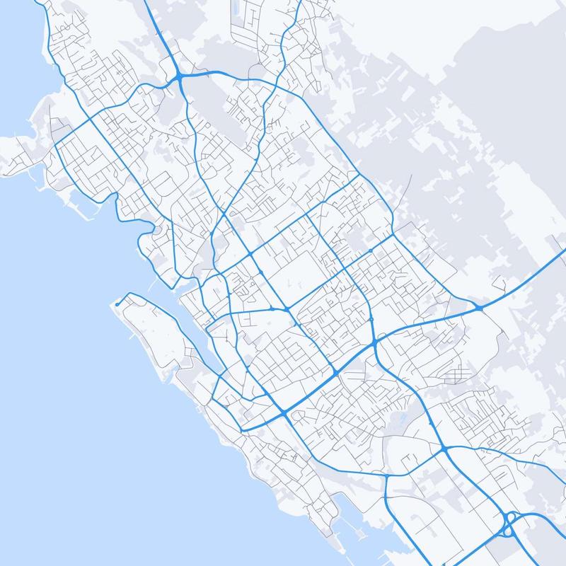Map of Zadar