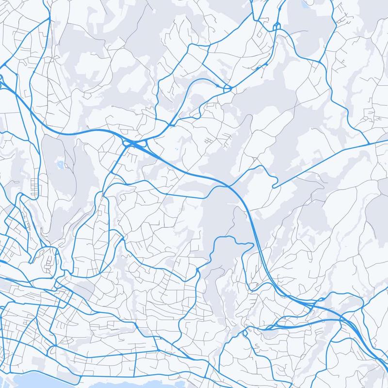 Map of Lausanne